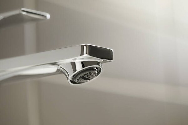 Hansgrohe Rebris E páková umyvadlová baterie 240 CoolStart pro umyvadlové mísy bez odtokové soupravy, chrom 72583000