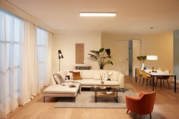 Philips 8719514326729 Super slim panel CL560 stropní svítidlo LED 36W/3200lm 2700K bílá SceneSwitch