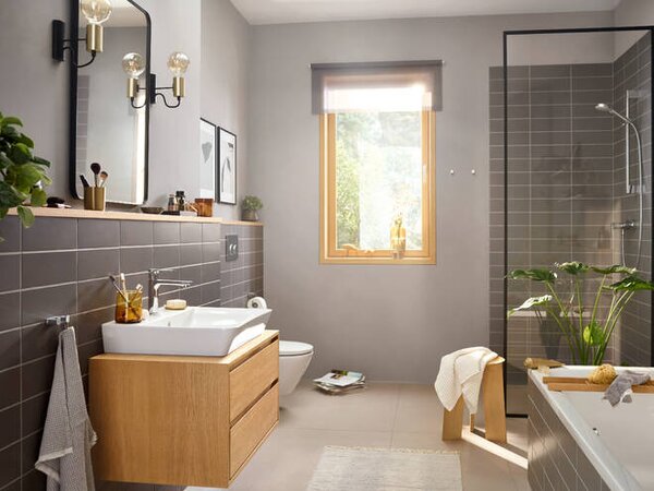 Hansgrohe Rebris E páková umyvadlová baterie 110 CoolStart bez odtokové soupravy, chrom 72560000