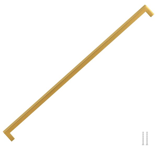 Nábytkové úchytky 5 ks zlaté 480 mm nerezová ocel 155395