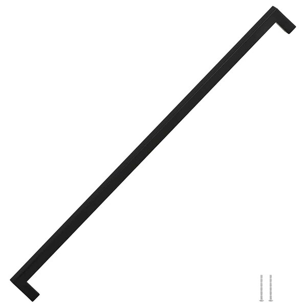 Nábytkové úchytky 5 ks černé 480 mm nerezová ocel 155403