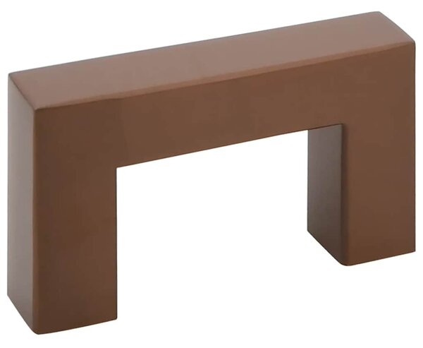 Nábytkové úchytky 10 ks bronzové 64 mm nerezová ocel 155404