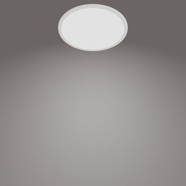 Philips 8719514327221 Super Slim CL550 stropní svítidlo LED D250mm 15W/1500lm 4000K IP44 bílá SceneSwitch