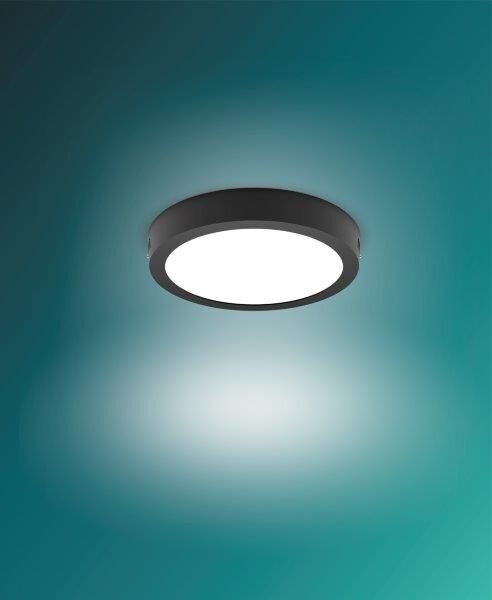 Philips 8719514328693 Magneos Slim DL252 stropní svítidlo LED D210mm 12W/1150lm 2700K černá