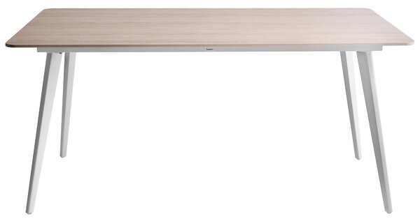Zahradní jídelní stůl RODALLO 160 cm 90 cm Kámen Travertinový efekt