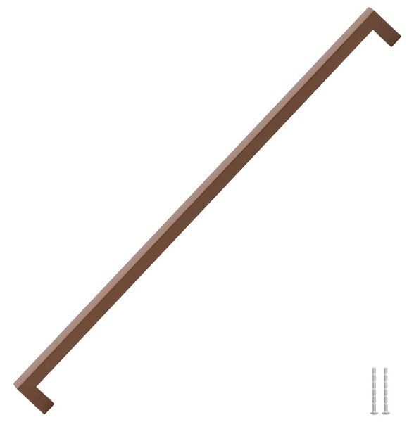Nábytkové úchytky 5 ks bronzové 480 mm nerezová ocel 155411