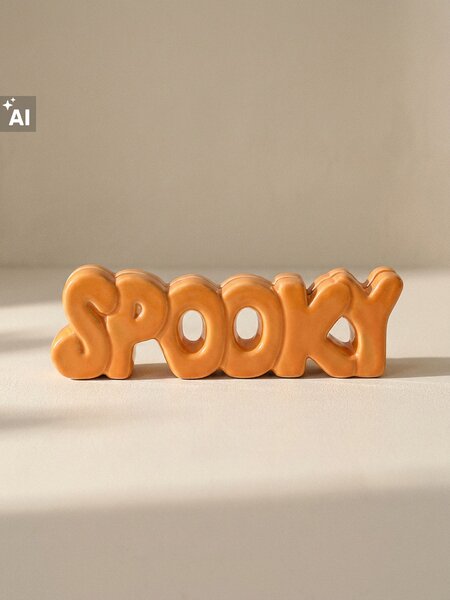 Sinsay - Keramická stojící halloweenská dekorace - oranžová