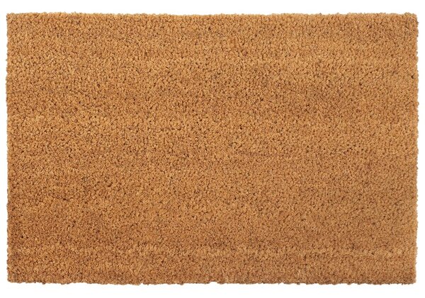 Rohožky před dveře 2 ks přírodní 40 x 60 cm kokosové vlákno 155558