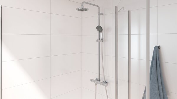 GROHE Vitalio Start System 160 - Sprchový systém s termostatem na zeď, Chrom 27960000