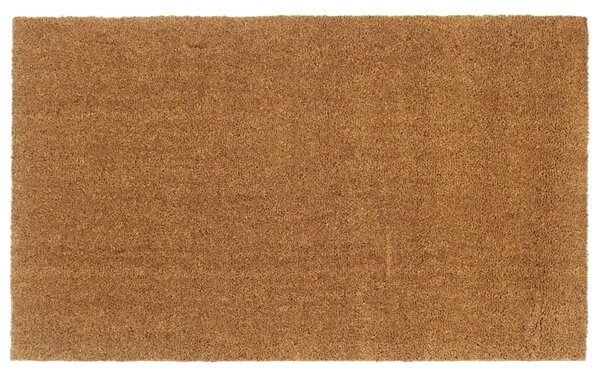 Rohožka před dveře přírodní 90 x 150 cm kokosové vlákno 155567
