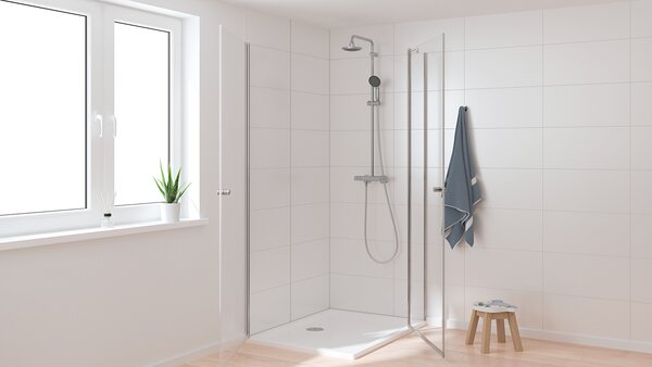 GROHE Vitalio Start System 160 - Sprchový systém s termostatem na zeď, Chrom 27960000