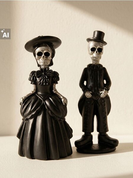 Sinsay - Halloweenské dekorace 2 pack - černá