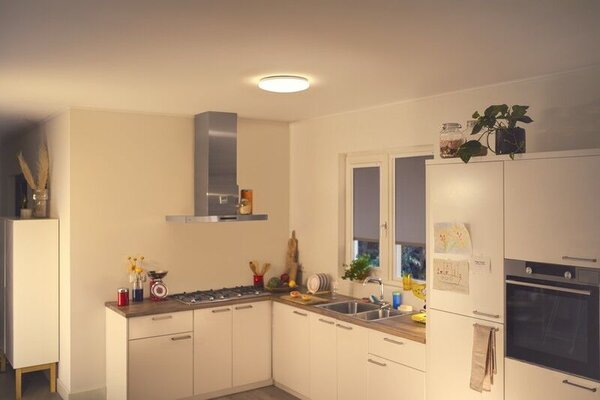 Philips WiZ Dimmable 8719514338050 Adria stropní svítidlo LED 17W/1600lm teplé svetlo (2700K) bílá stmívatelné