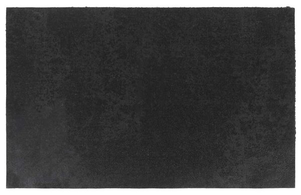 Rohožka před dveře černá 50 x 80 cm kokosové vlákno 155574