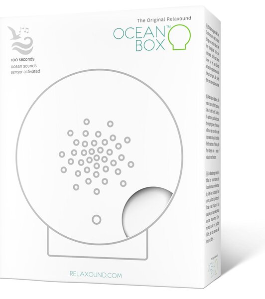Relaxační zvuková dekorace Oceanbox Classic White