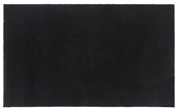 Rohožka před dveře černá 90 x 150 cm kokosové vlákno 155580