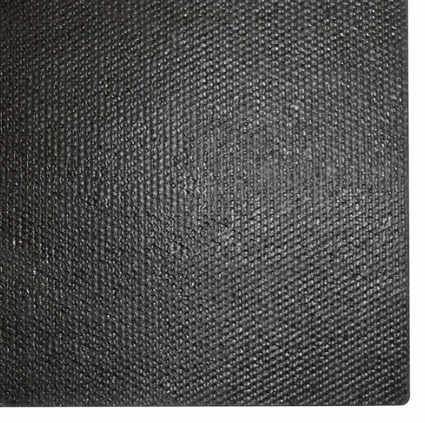 Rohožka před dveře černá 100 x 200 cm kokosové vlákno 155581