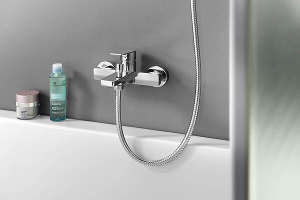 Aqualine Aqualine, DAPHNE nástěnná vanová baterie, chrom, DH101