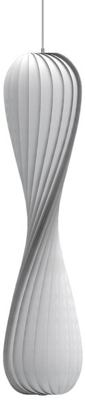 Tom Rossau Závěsné světlo TR7, plast (PP), výška 112 cm, E27, stmívatelný, Bílá / opál, Obývací pokoj / jídelna, Plast, Skandinávský