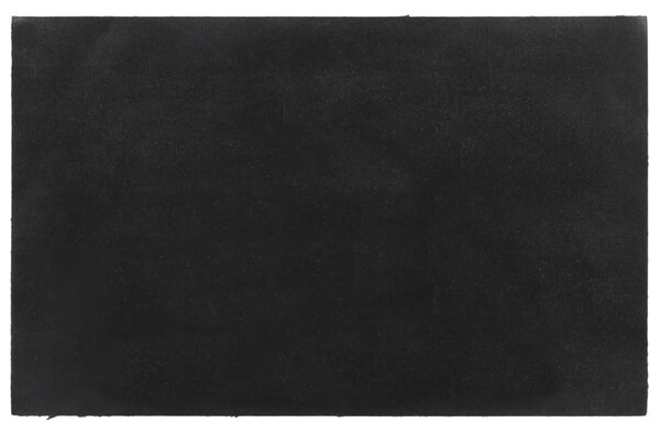 Rohožka před dveře tmavě šedá 50 x 80 cm kokosové vlákno 155587