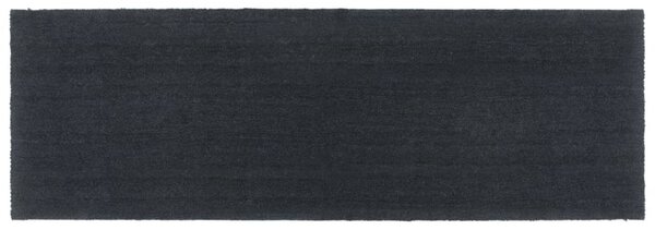 Rohožka před dveře tmavě šedá 100 x 300 cm kokosové vlákno 155595