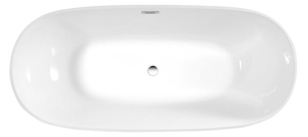 Aqualine Aqualine, DOURO volně stojící vana 180x80 cm, bílá, E1880