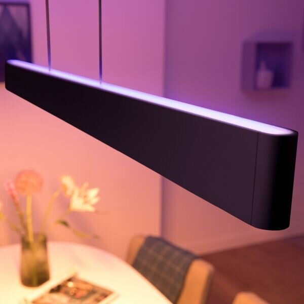 Philips Hue White and color ambiance 8719514343368 Ensis závěsné svítidlo LED 2x39W/2x3000lm 2000-6500K+RGB čierna bluetooth