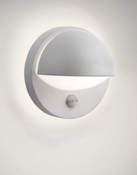 Philips 16246/87/PN June venkovní nástěnné svítidlo E27 1x42W IP44 šedé s pohybovým čidlem