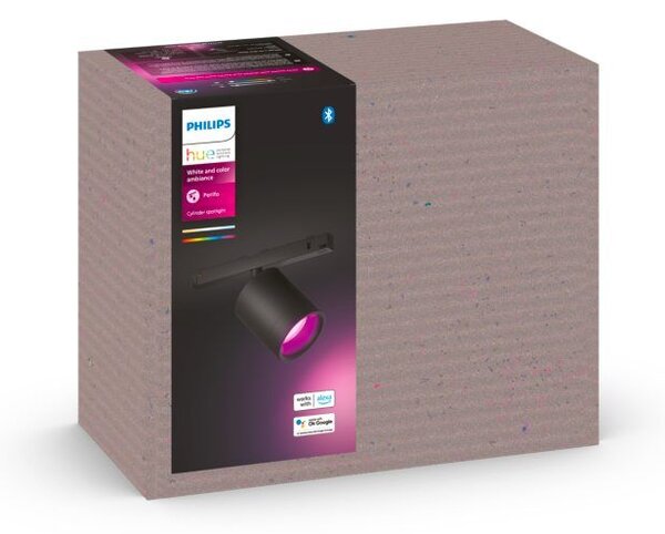 8719514407442 Philips Hue White and Color Ambiance Perifo bodové svítidlo LED - Extension 5,2W/490lm 2000-6500K+RGB černé