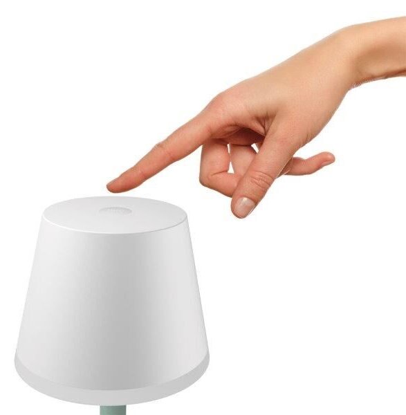 8719514404571 Philips HUE Go přenosná dotyková stolní lampička LED 36cm 6,2W/530lm CCT RGB IP54 bílá bluetooth včetne baterie