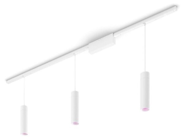 8719514407749 Philips Hue White and Color Ambiance Perifo závěsné svítidlo LED - souprava 15,6W/3x490lm 2000-6500K+RGB bílé