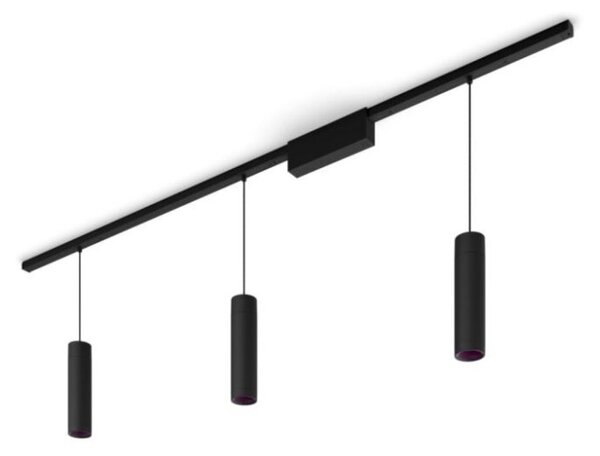 8719514407725 Philips Hue White and Color Ambiance Perifo závěsné svítidlo LED - souprava 15,6W/3x490lm 2000-6500K+RGB černé