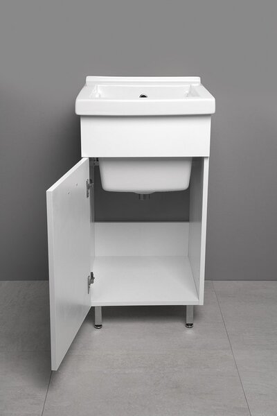 Aqualine Aqualine, Skříňka pod výlevku 43x70x47, 8cm, bílá, 57034
