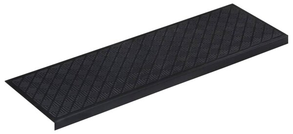 Nášlapy na schody 5 ks 25 x 75 cm guma 155642