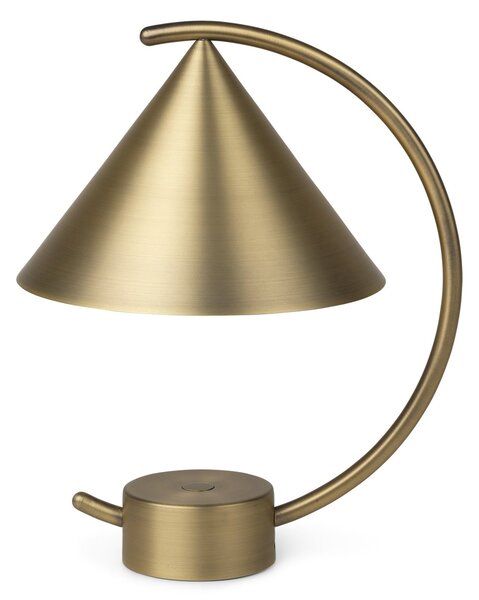 Designová stmívatelná lampa Meridian Brass