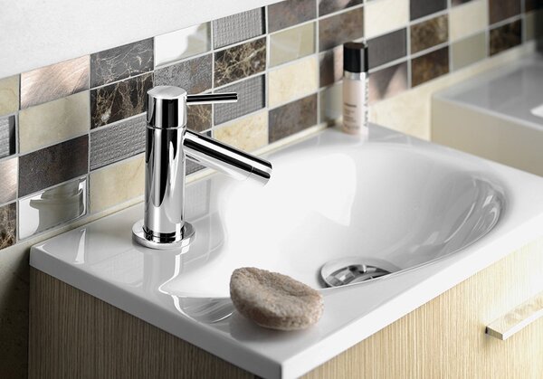 Aqualine Aqualine, Stojánkový kulový ventil 1/2', 128 mm, chrom, ZY12045