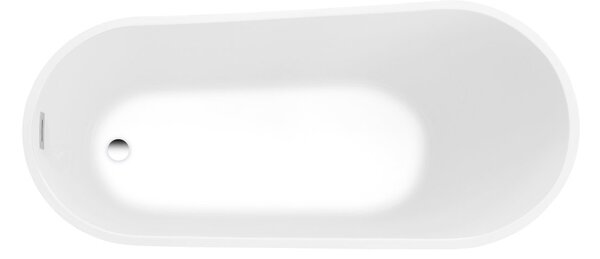 Aqualine Aqualine, TISA volně stojící vana 150x75 cm, bílá, E1575