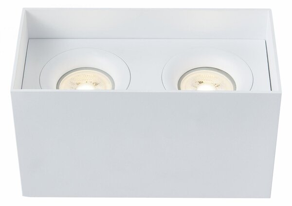 Maytoni Stropní svítidlo SLIM, 50W, v. 11,5 cm, 2xGU10 Barva: Černá