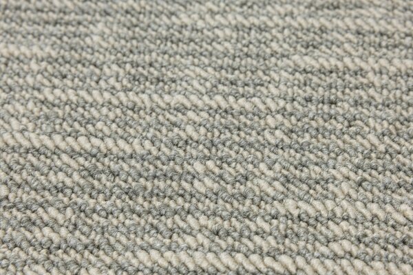 Metrážový koberec Linen 920 šedý