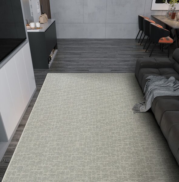 Metrážový koberec Linen 920 šedý