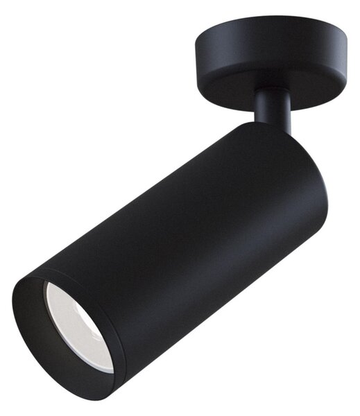 Maytoni Moderní stropní svítidlo FOCUS, d. 13 cm, 1xGU10 Barva: Černá