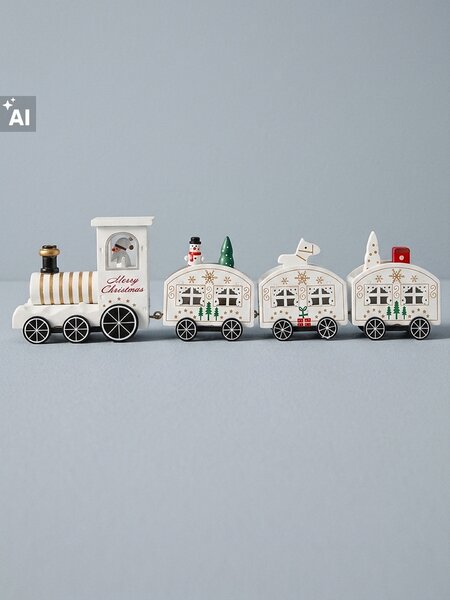 Sinsay - LED dekorace ve tvaru vánočního vlaku - bílá
