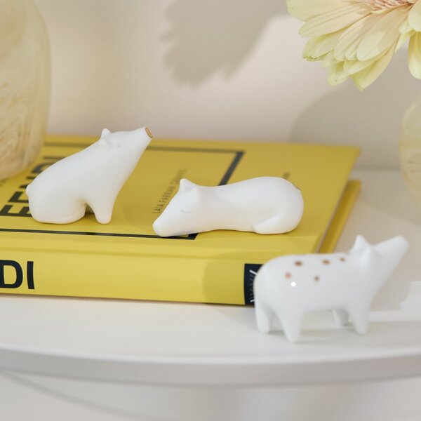 Porcelánová dekorace Pig A