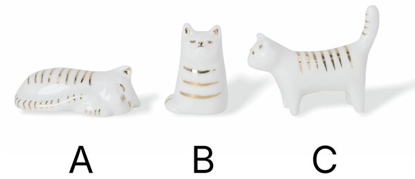 Porcelánová dekorace Cat B