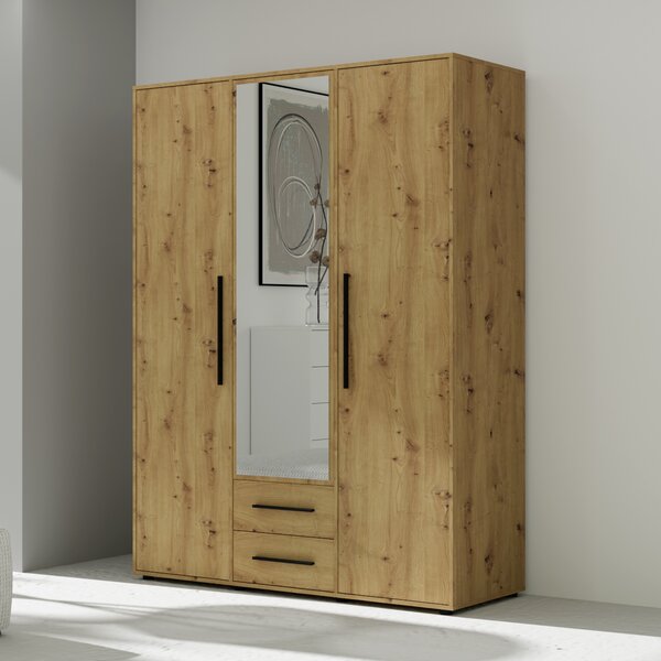 Skříň se zrcadlem MAXIS 12 dub artisan
