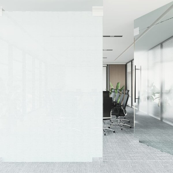 Okenní fólie matná pruhovaný design 45 x 500 cm PVC 155749