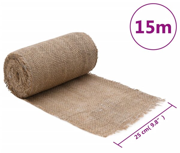 Jutová role 0,25 x 15 m 100% juta 200 g/m² 155791