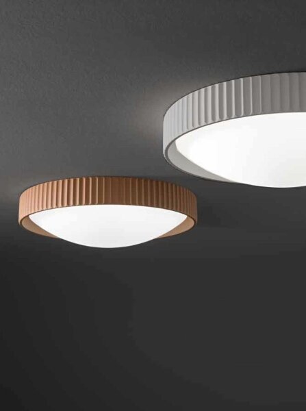 Ondaluce - LED Stropní svítidlo CONCRETE LED/20W/230V pr. 41 cm beton/šedá