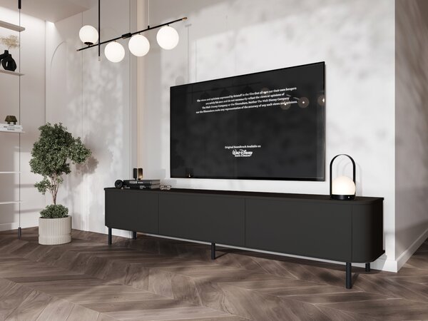 RTV komoda AZELIO 215N černá