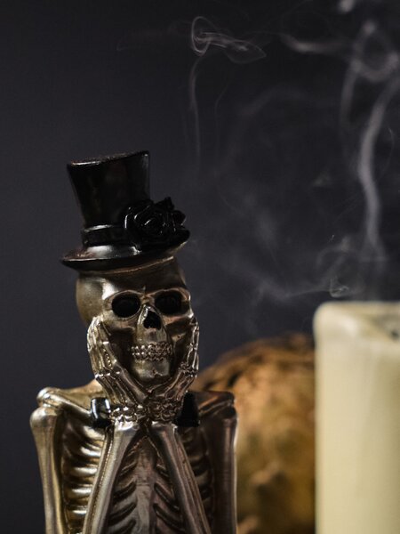 Sinsay - Stojící dekorace Halloween - sříbrná